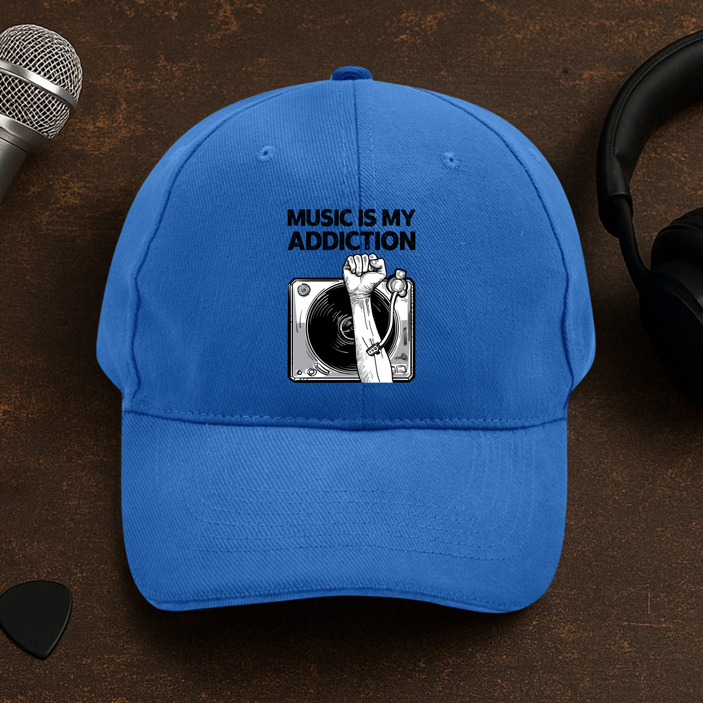 Music Is My Addiction Cap