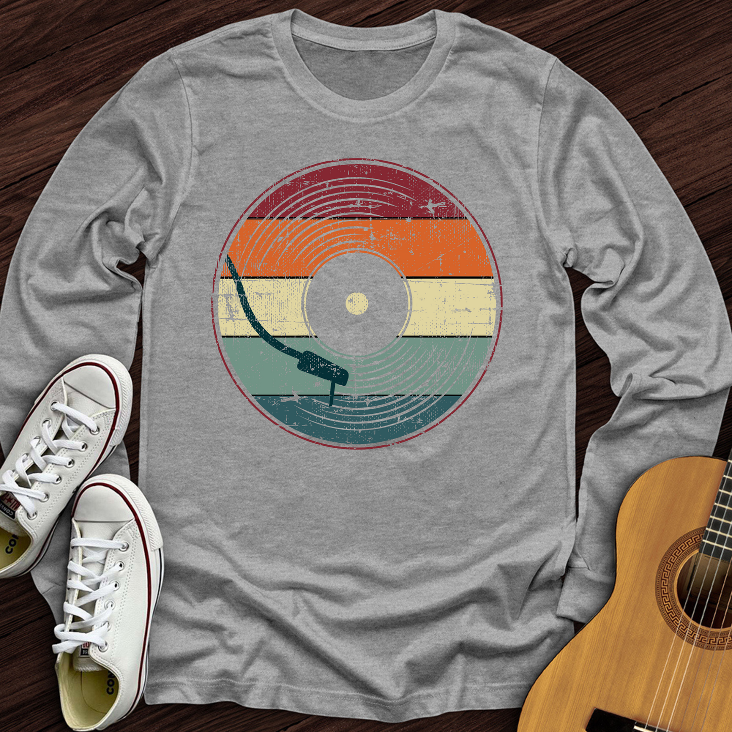 Retro Record Long Sleeve