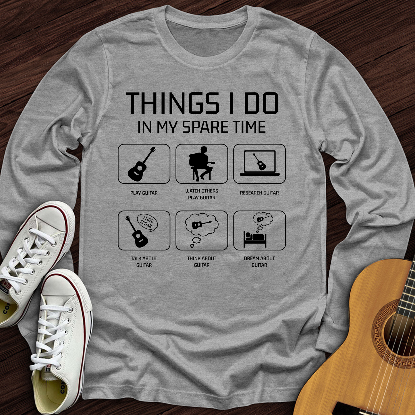 All I Do is Guitar Long Sleeve