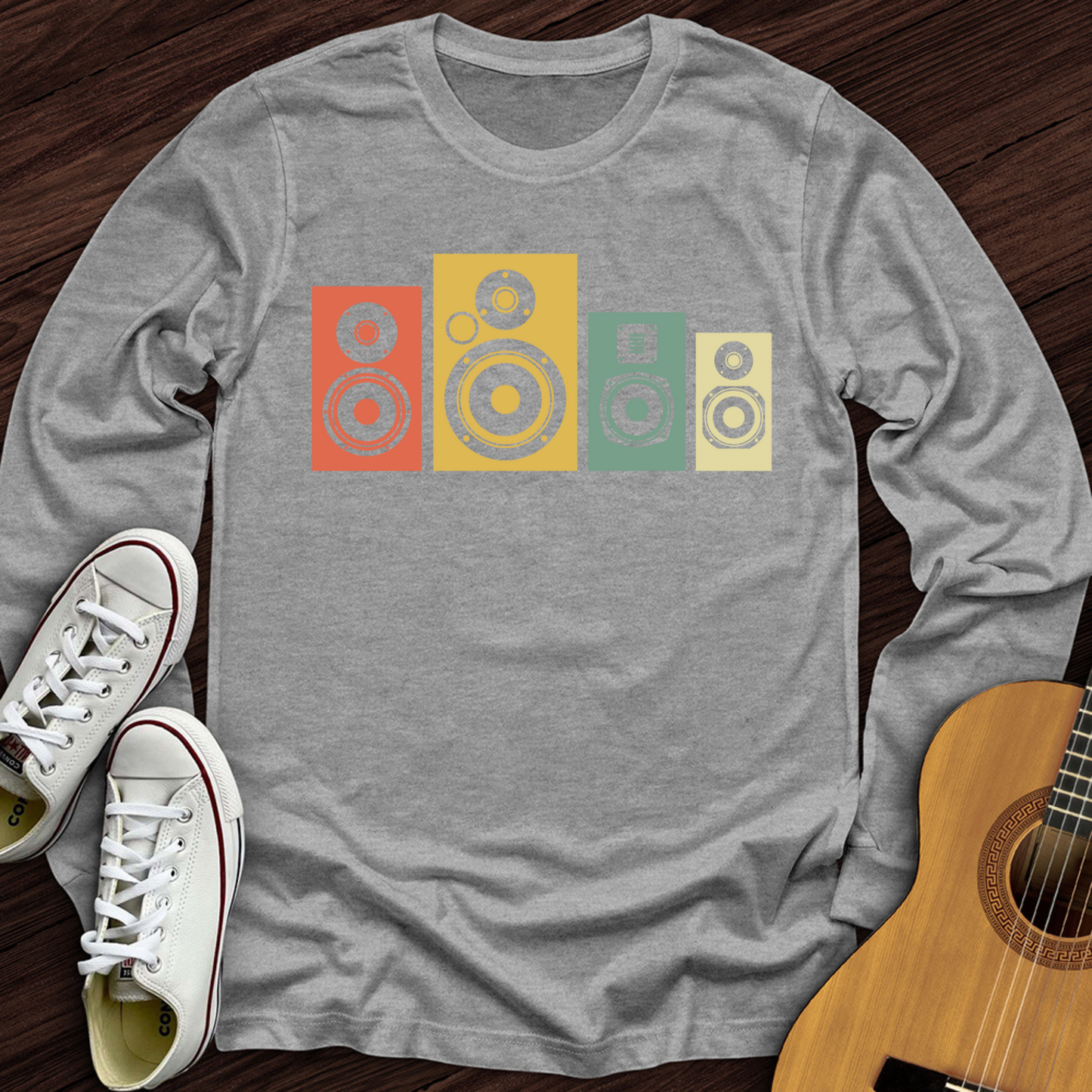 Rainbow Speakers Long Sleeve