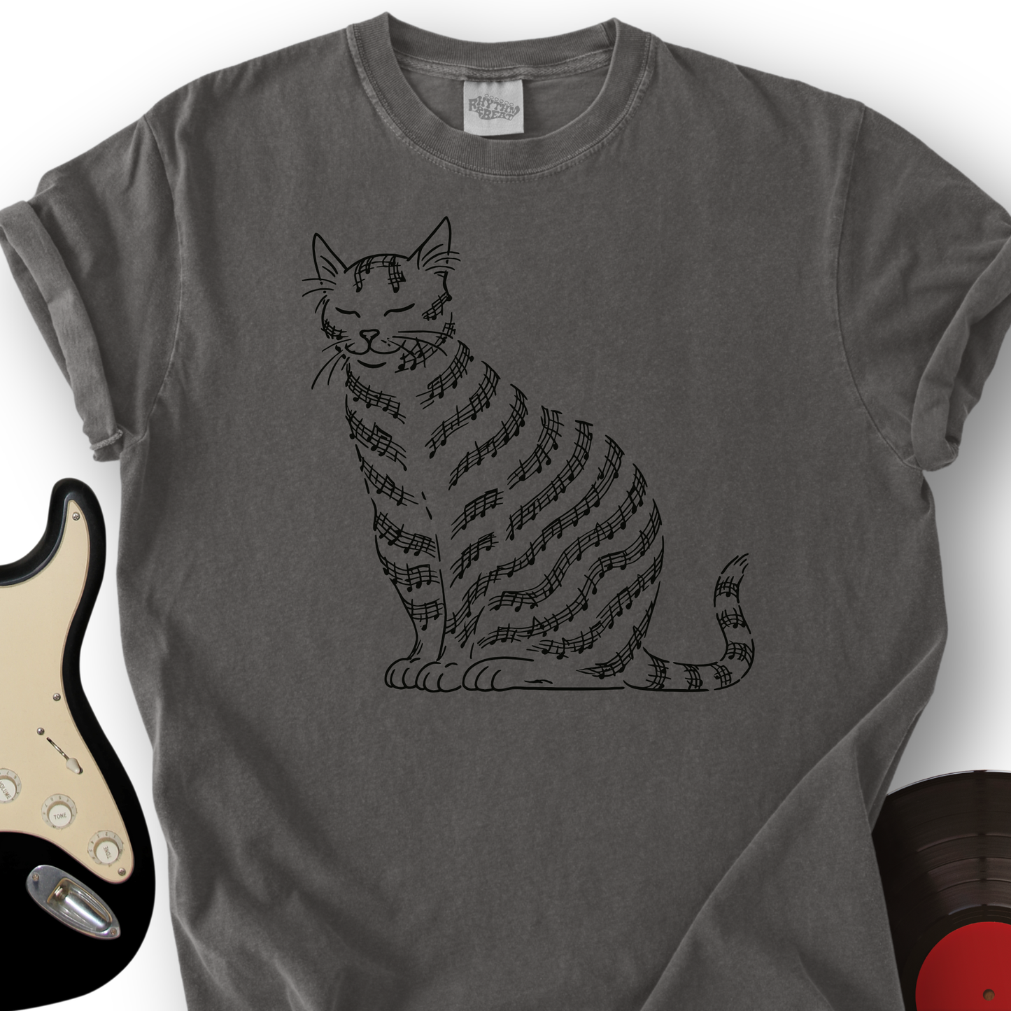 Meow-sic Notes T-Shirt