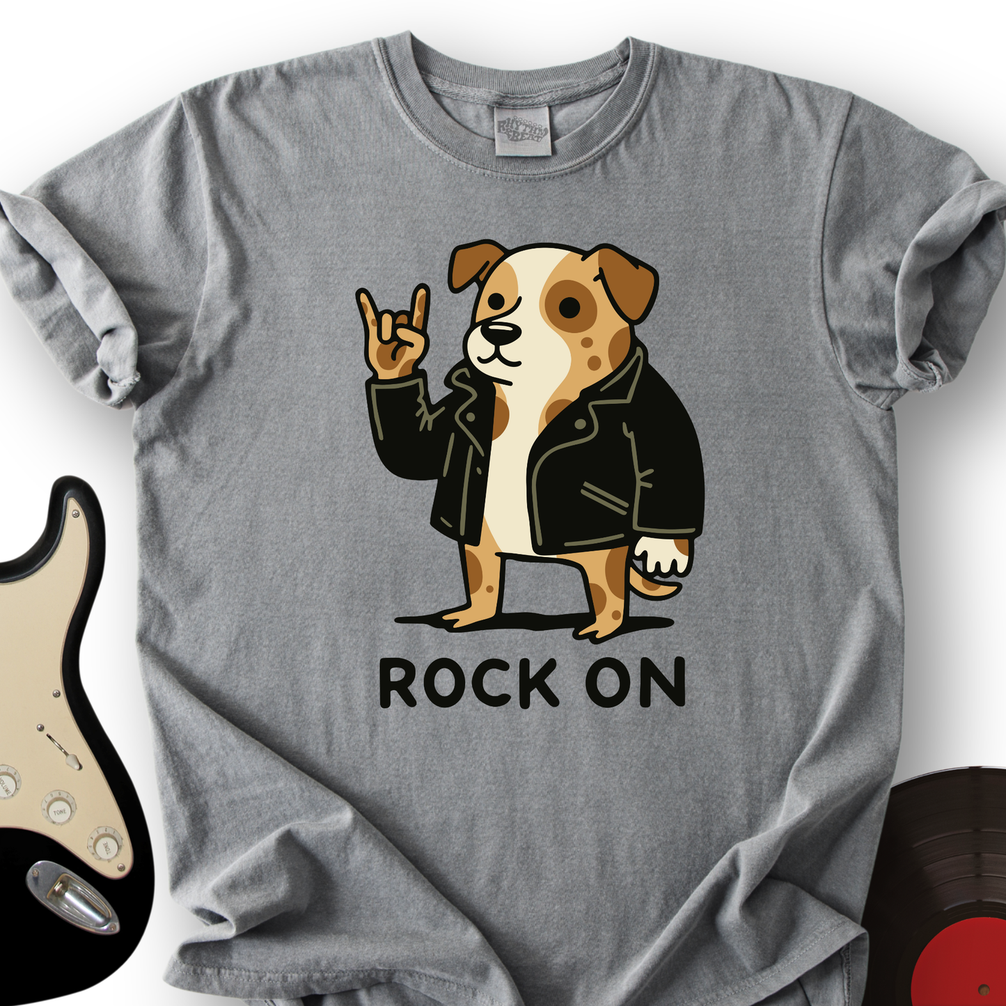 Dog Rock On T-Shirt