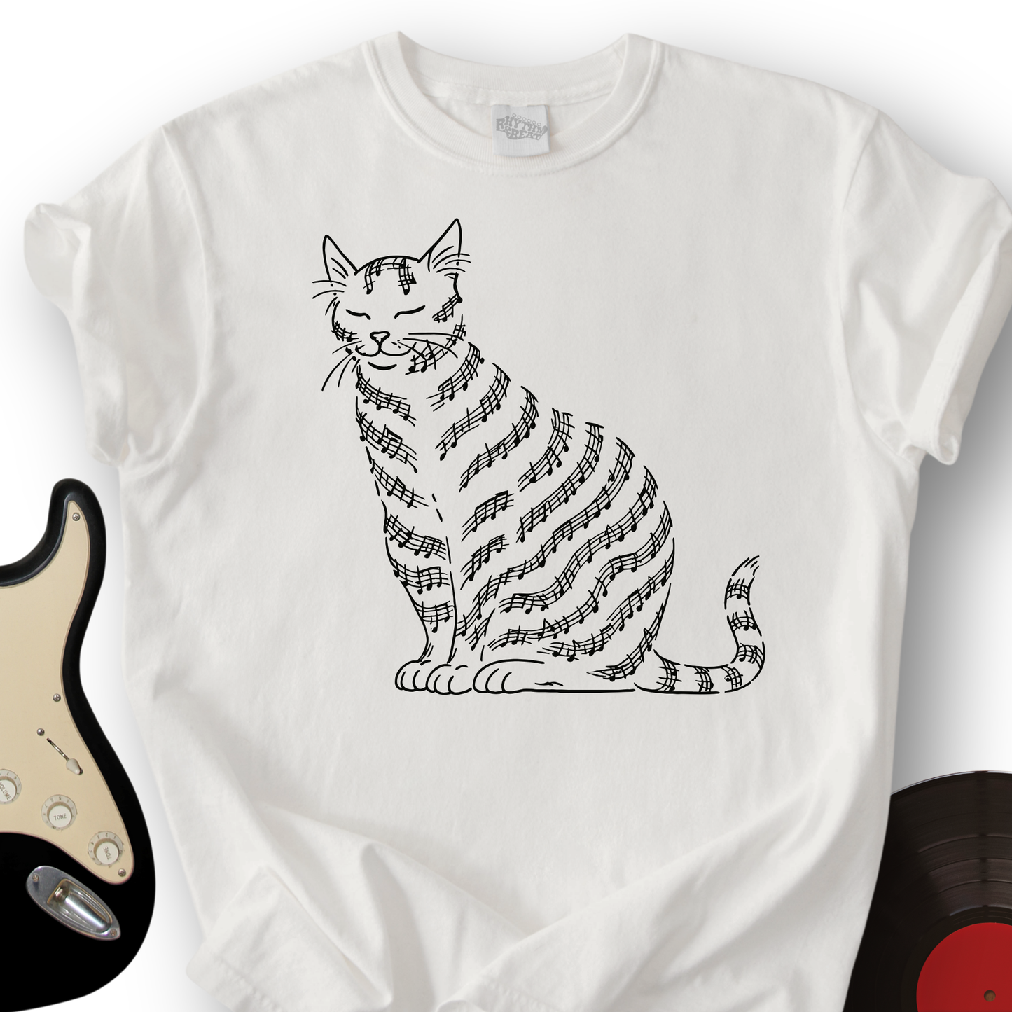 Meow-sic Notes T-Shirt