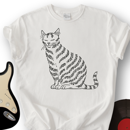 Meow-sic Notes T-Shirt