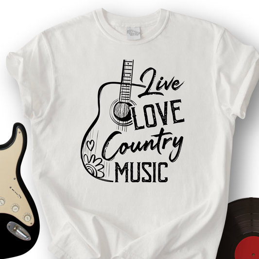 Live, Love, Country T-Shirt