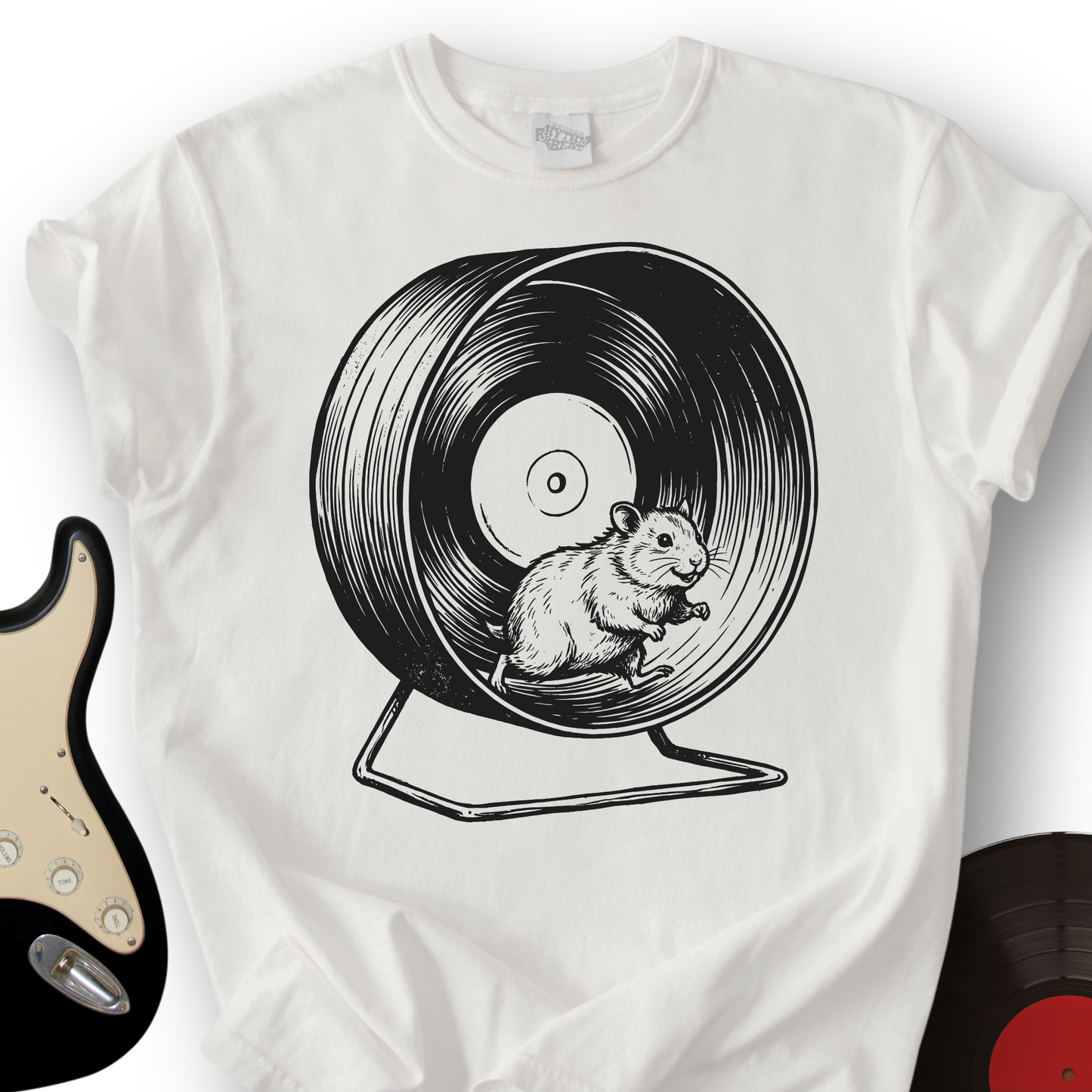Hamster Vinyl T-Shirt