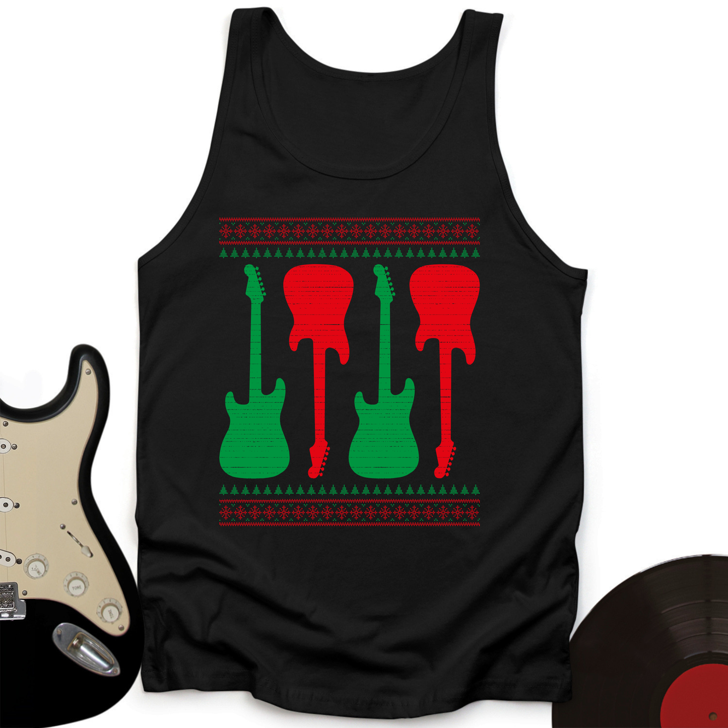 Ugly Guitar Holiday Tank Top