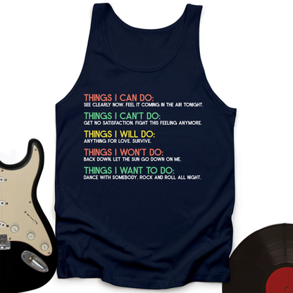 Things I Can Do Tank Top