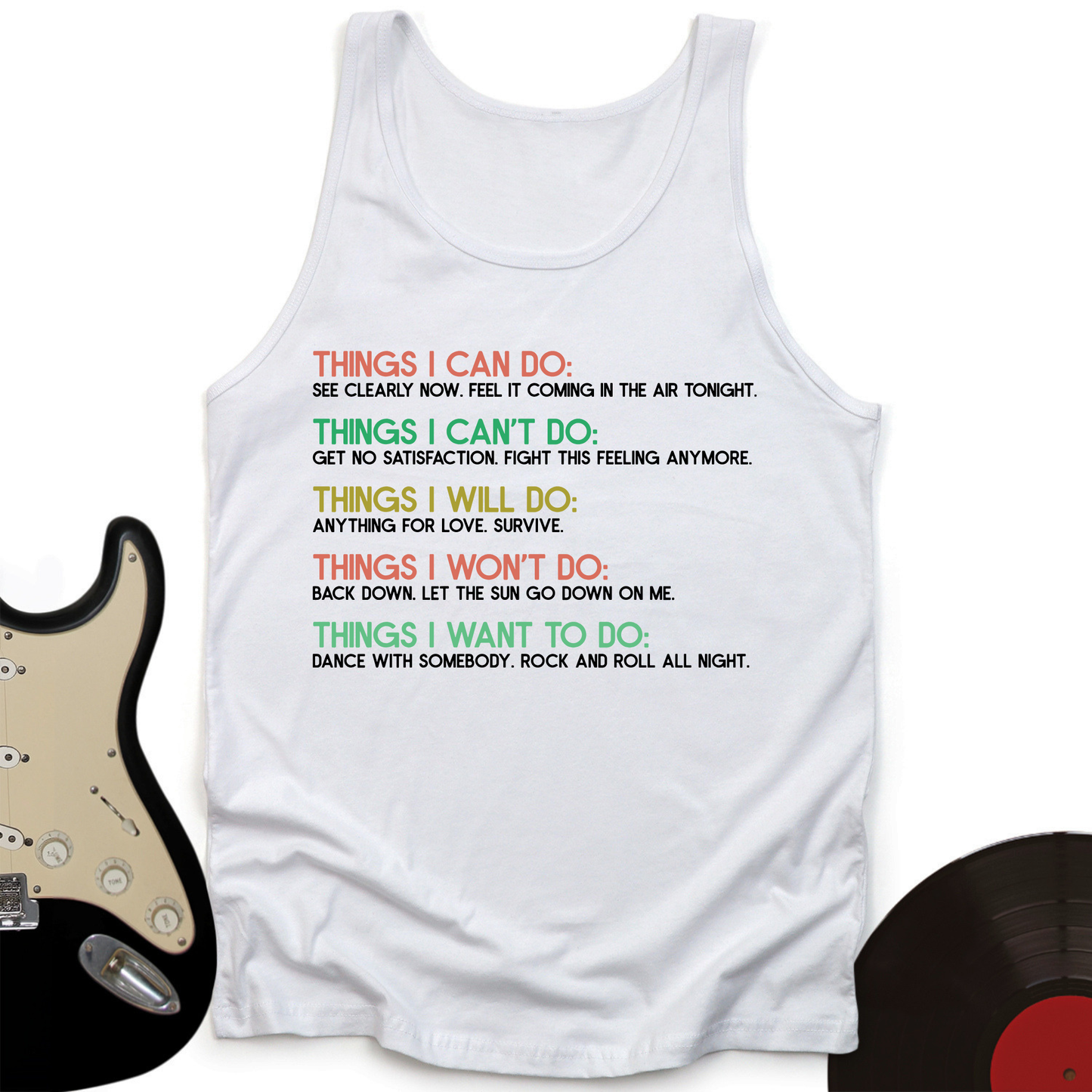 Things I Can Do Tank Top
