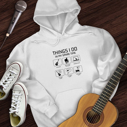 Printify Hoodie All I Do is Guitar Hoodie