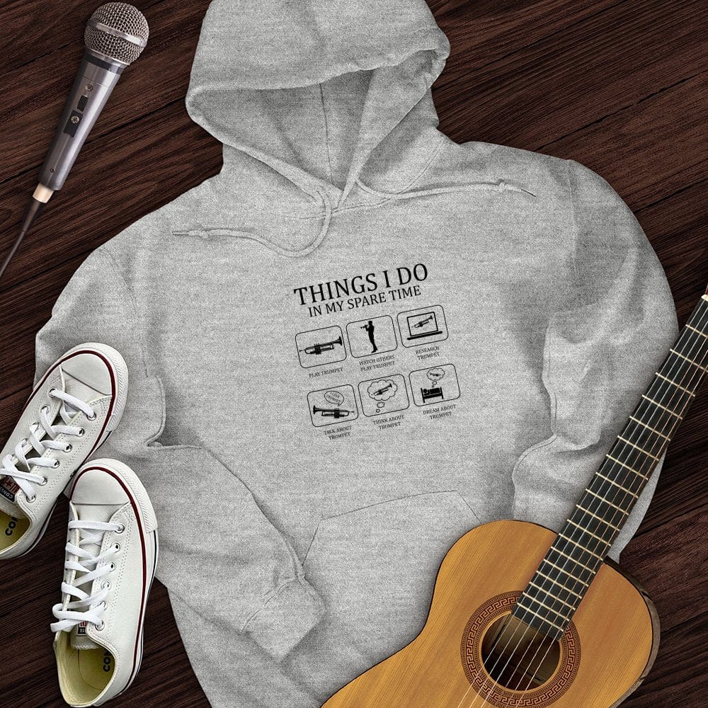 Printify Hoodie All I Do is Trumpet Hoodie