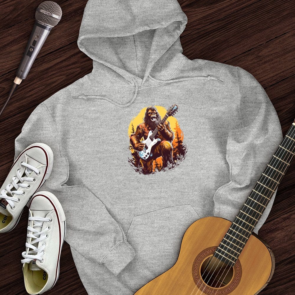 Printify Hoodie Bigfoot Shredding Hoodie