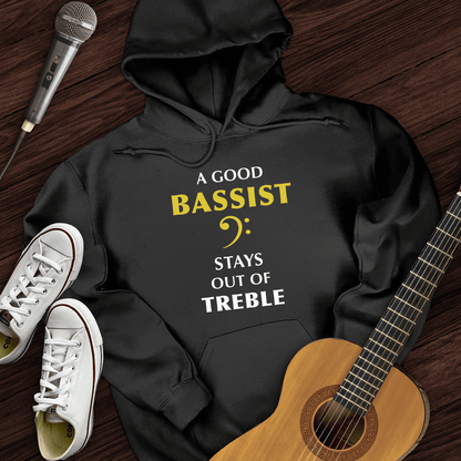 Printify Hoodie Black / S A Good Bassist Hoodie