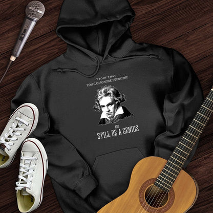 Printify Hoodie Black / S Beethoven Proof That Hoodie