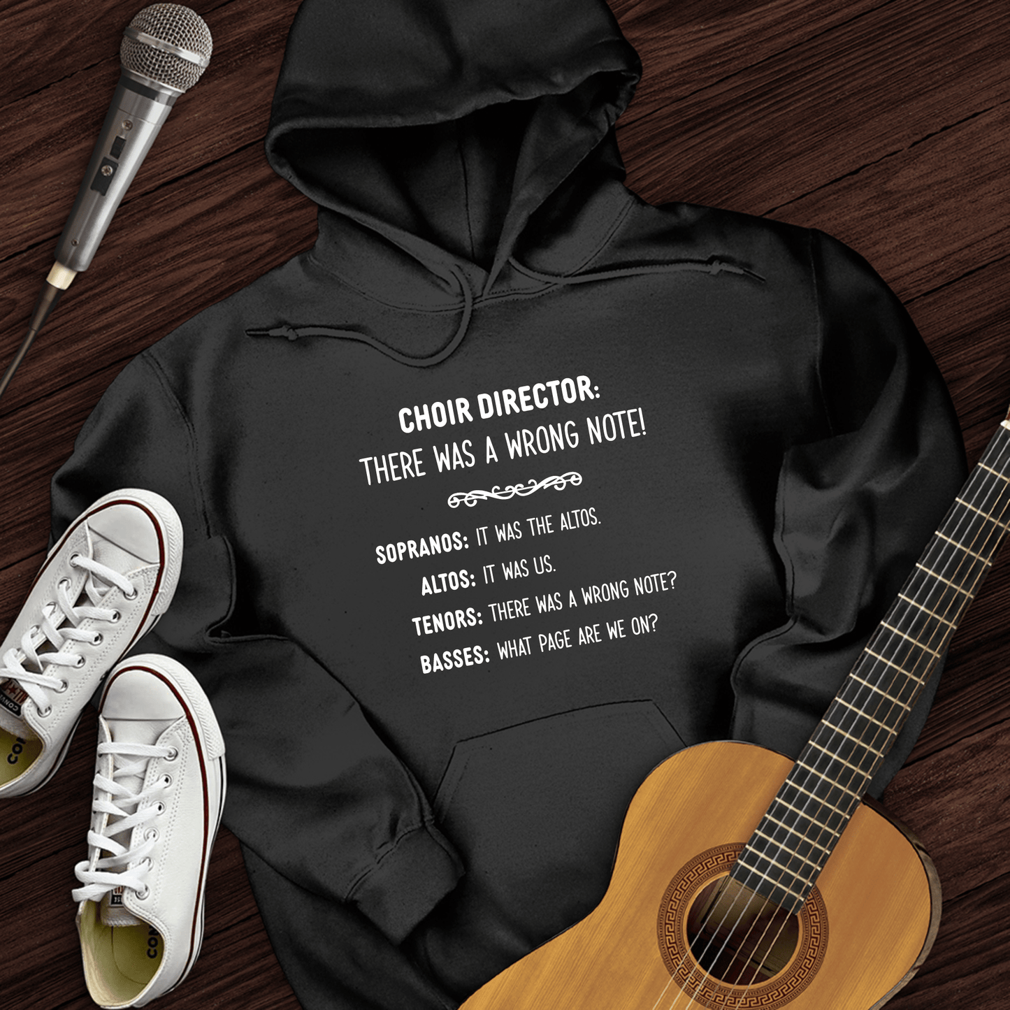 Printify Hoodie Black / S Choir Director Hoodie