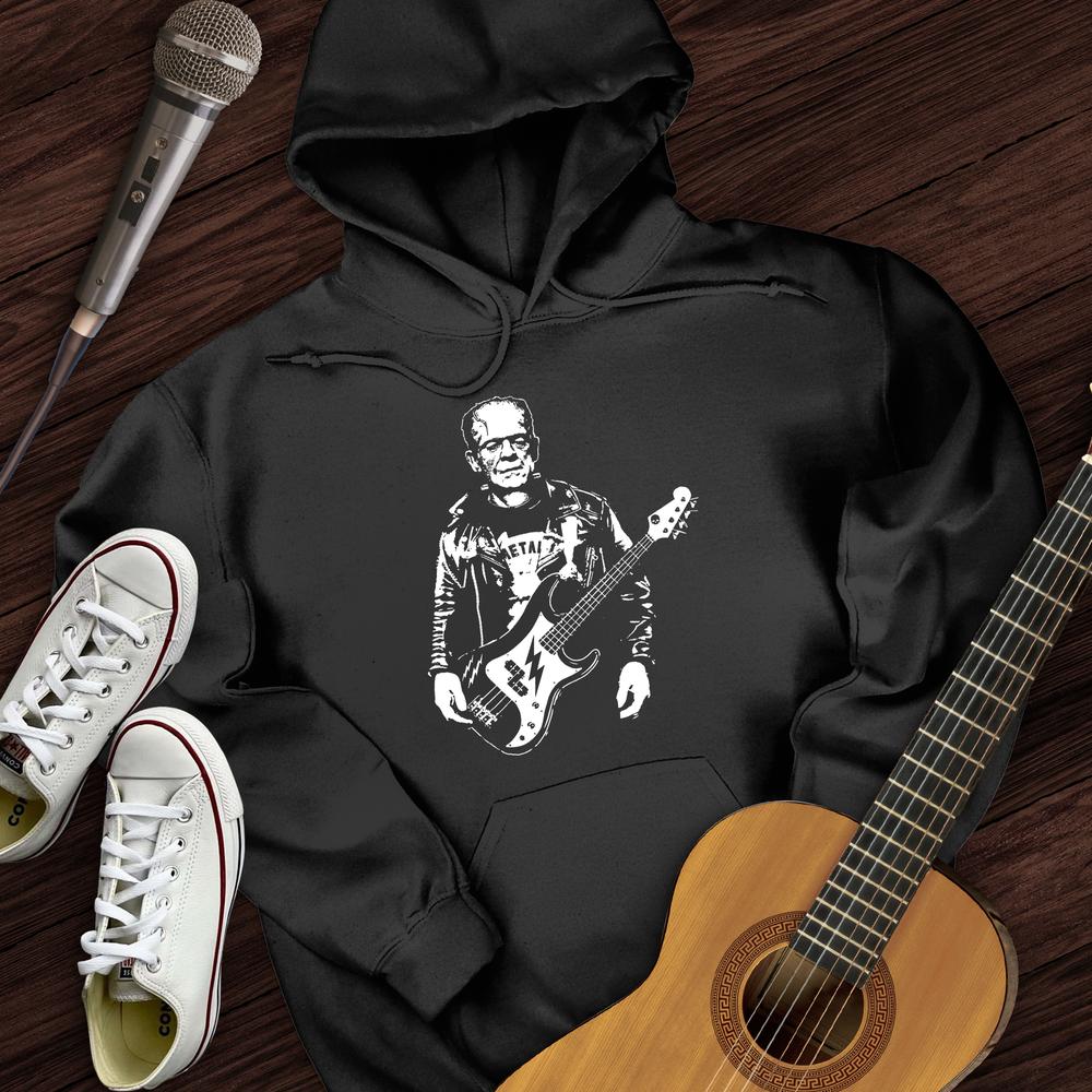 Printify Hoodie Black / S Frankenstein Guitar Hoodie
