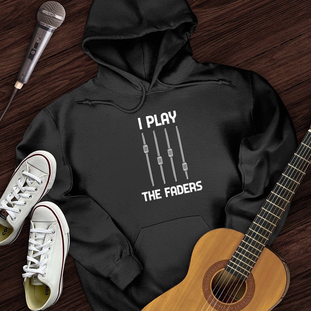 Printify Hoodie Black / S I Play The Faders Hoodie