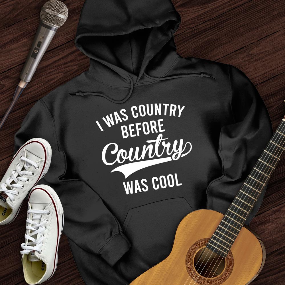 Printify Hoodie Black / S I Was Cool Hoodie