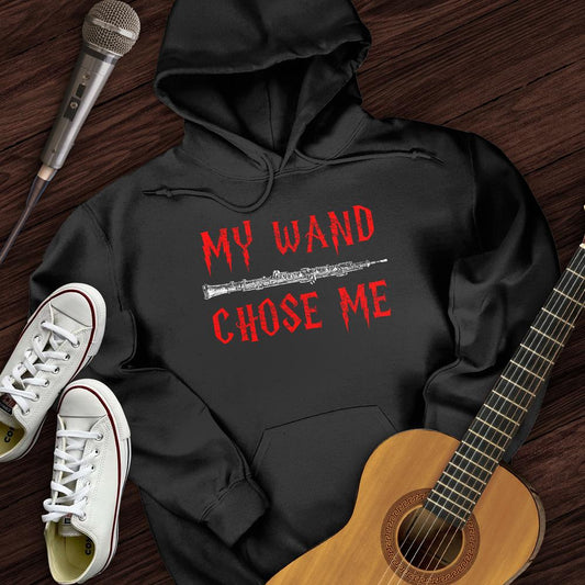 Printify Hoodie Black / S My Wand Chose Me Hoodie