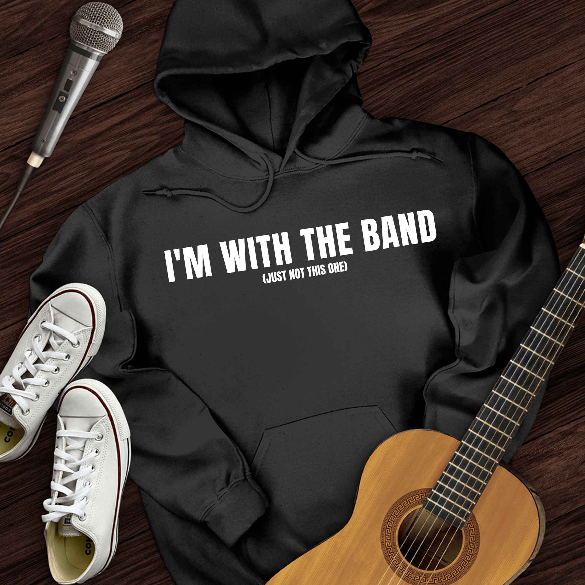 Printify Hoodie Black / S Not This One Hoodie