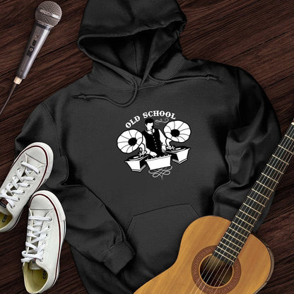 Printify Hoodie Black / S Old School Hoodie