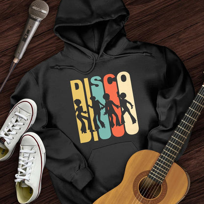 Printify Hoodie Black / S Retro Disco Hoodie