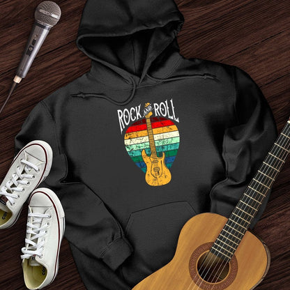 Printify Hoodie Black / S Rock and Roll Pick Hoodie