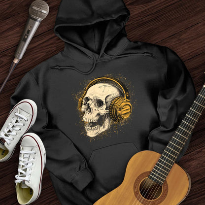 Printify Hoodie Black / S Rock The Skull Hoodie