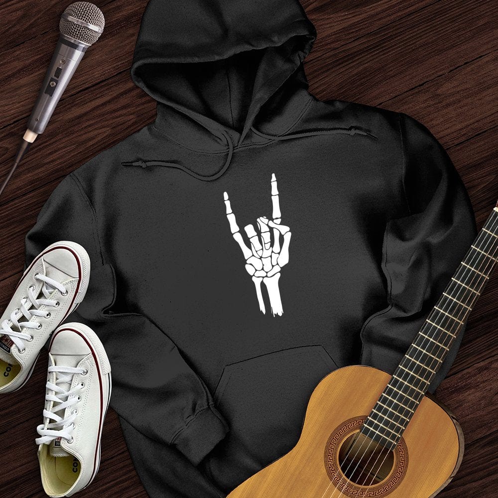 Printify Hoodie Black / S Skeleton Hand Hoodie