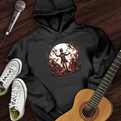Printify Hoodie Black / S Steampunk Conductor Hoodie