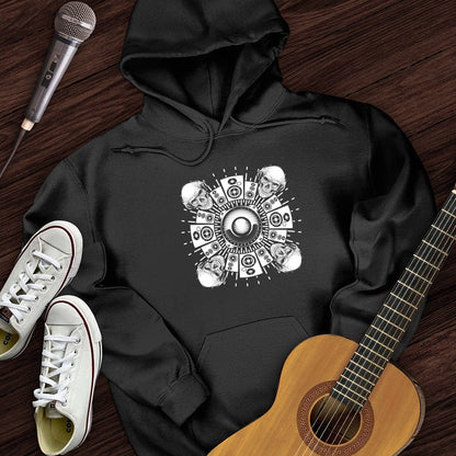 Printify Hoodie Black / S Trippy Speaker  Hoodie