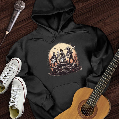 Printify Hoodie Black / S Undead Concert Hoodie