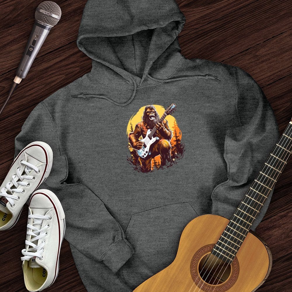 Printify Hoodie Dark Heather / S Bigfoot Shredding Hoodie