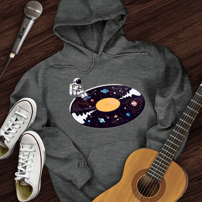 Printify Hoodie Dark Heather / S Cosmic Vinyl Hoodie