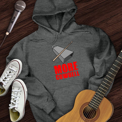 Printify Hoodie Dark Heather / S Cowbell Hoodie