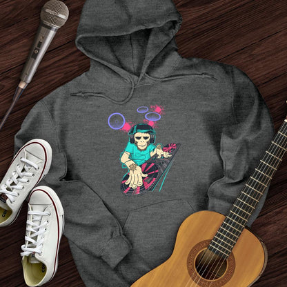 Printify Hoodie DJ Chimp Hoodie