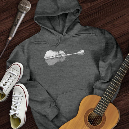Printify Hoodie Dark Heather / S Forrest Guitar Hoodie