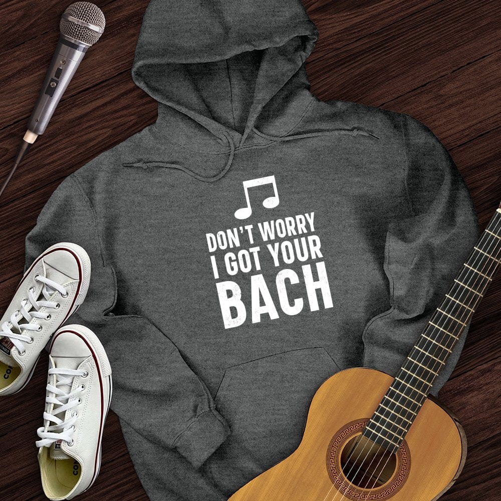 Printify Hoodie Dark Heather / S Got Bach Hoodie