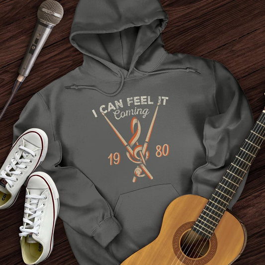 Printify Hoodie Dark Heather / S I Can Feel It Coming Hoodie