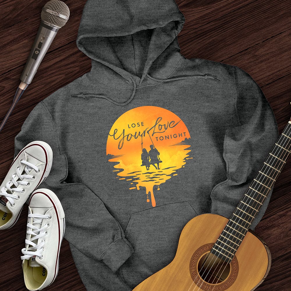 Printify Hoodie Dark Heather / S Lose Your Love Tonight Hoodie