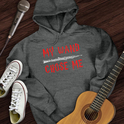 Printify Hoodie Dark Heather / S My Wand Chose Me Hoodie