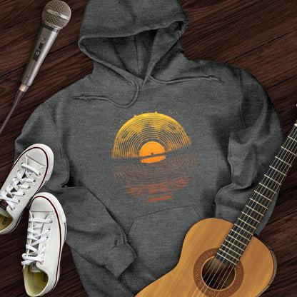 Printify Hoodie Dark Heather / S Record Reflection Hoodie