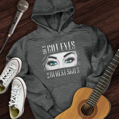 Printify Hoodie Dark Heather / S She's Got Eyes Hoodie