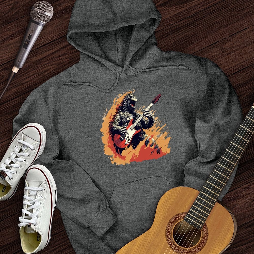 Printify Hoodie Dark Heather / S Shredzilla Hoodie