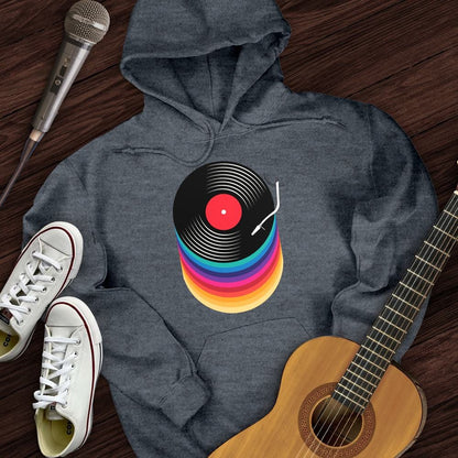 Printify Hoodie Dark Heather / S Turntable Hoodie