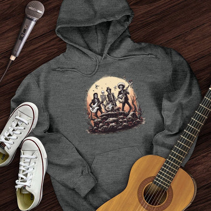 Printify Hoodie Dark Heather / S Undead Concert Hoodie