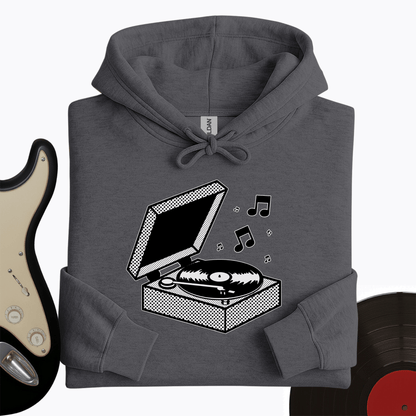 Printify Hoodie Dark Heather / S Vinyl Box Hoodie