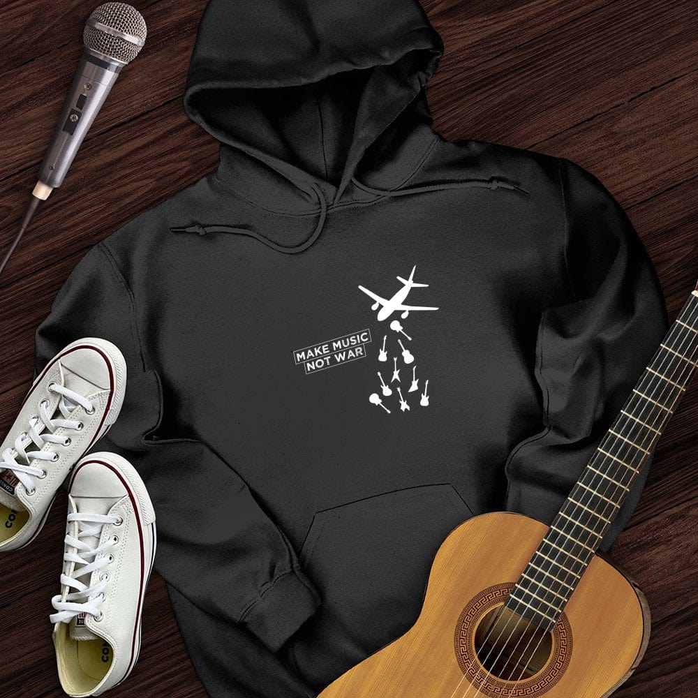 Printify Hoodie Falling Guitars Hoodie