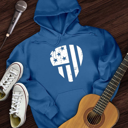 Printify Hoodie Flag Pick Hoodie