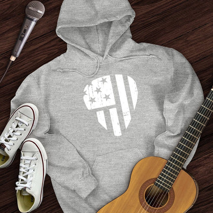 Printify Hoodie Flag Pick Hoodie